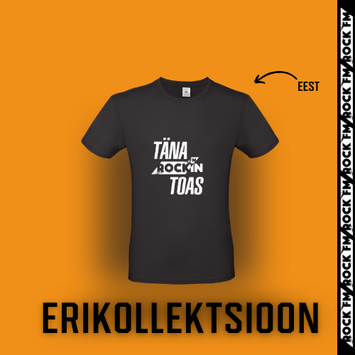 ROCK FM T-särk TÄNA ROCKIN TOAS